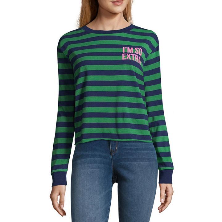 I'm So Extra Stripe Tee - Junior