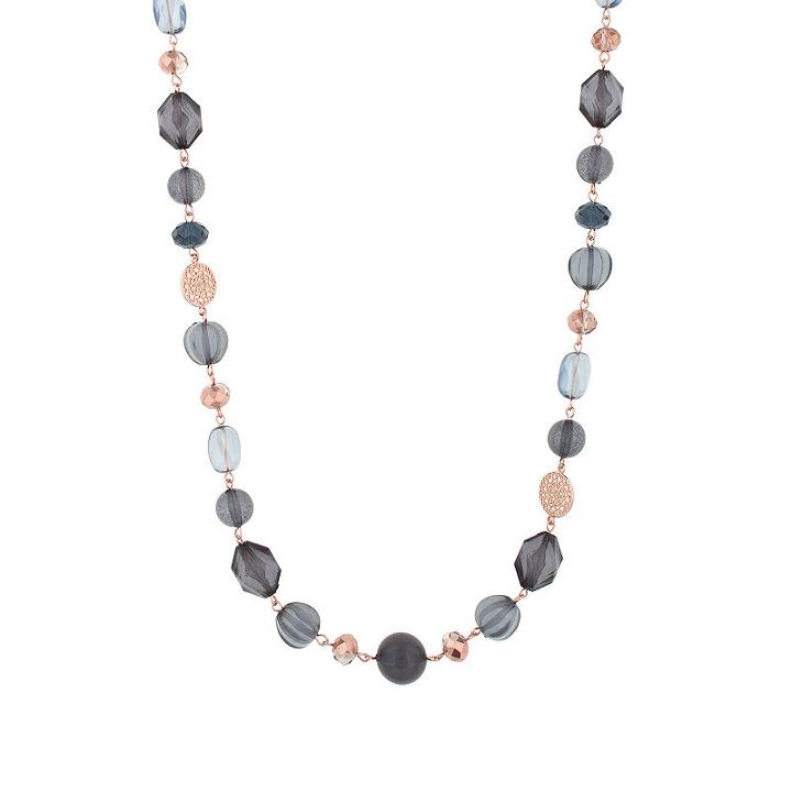 Mixit Womens Round Strand Necklace
