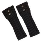 Mixit&trade; Cable Cuff With Button Boot Topper