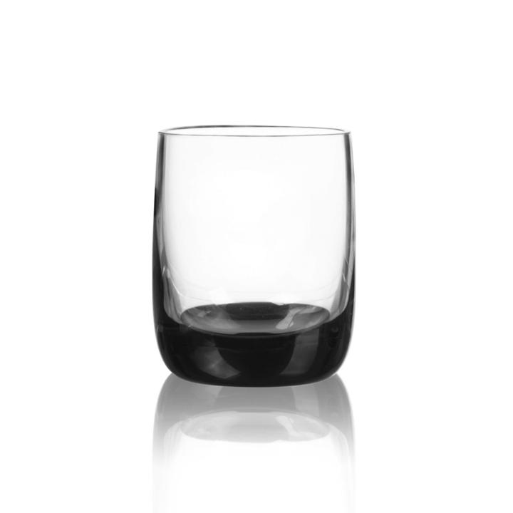 Qualia Glass Ebony 4-pc. Double Old Fashioned