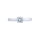 Opulent Diamond 1/2 Ct. T.w. Certified Diamond 14k White Gold Solitaire Ring