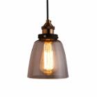 Warehouse Of Tiffany Shantelle Adjustable Cord 6-inch Pendant Light With Light Bulb