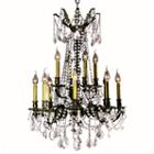 Windsor Collection 12 Light 2-tier Clear Crystal Chandelier