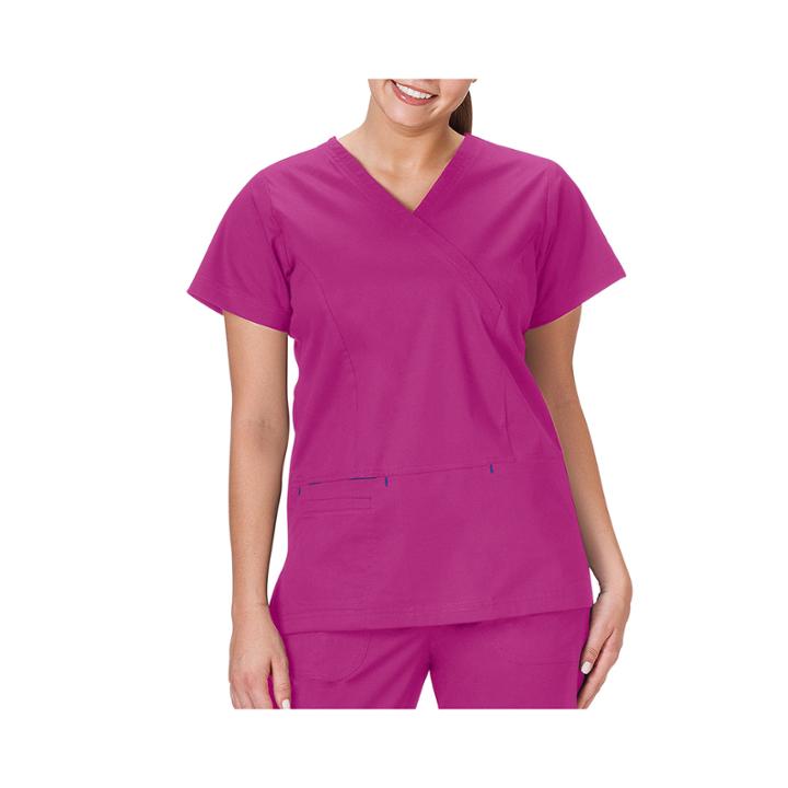 Bio Stretch Mock Top Wrap - Plus