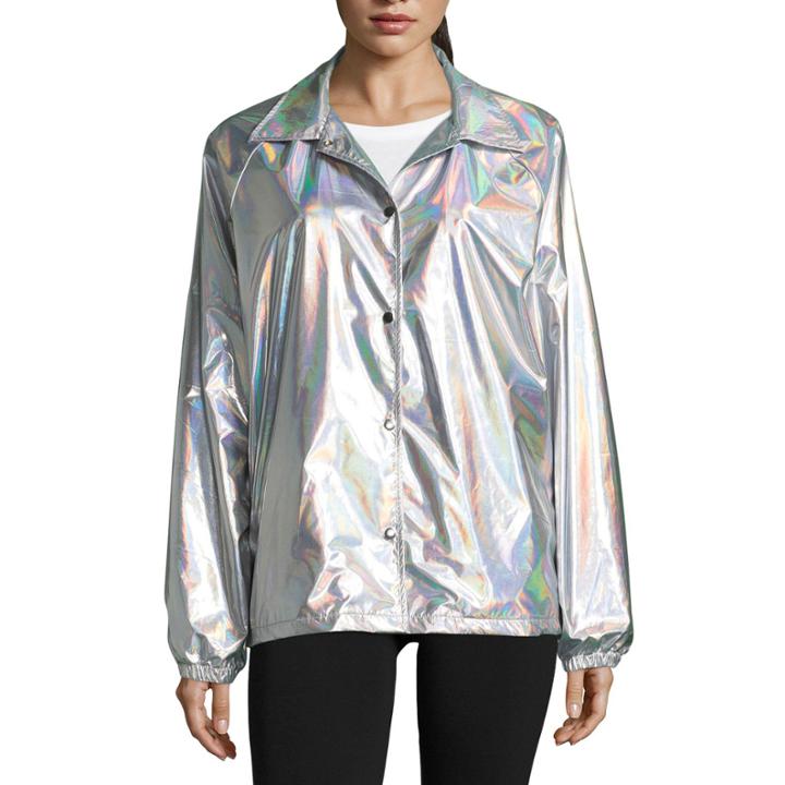 Holographic Windbreaker- Juniors