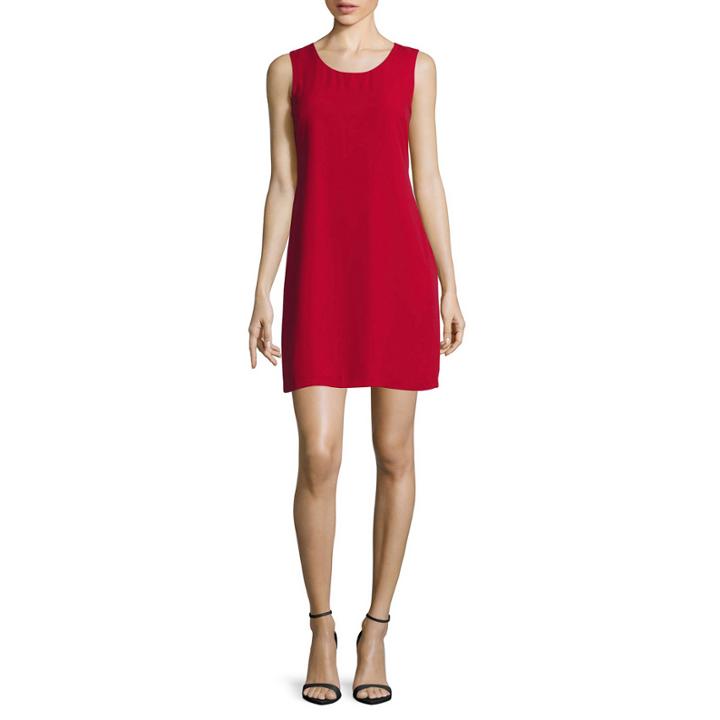 Decree Sleeveless Ruffle-back Tank Dress - Juniors