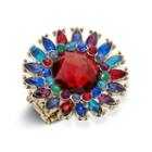 Multicolor Flower Starburst Stretch Ring