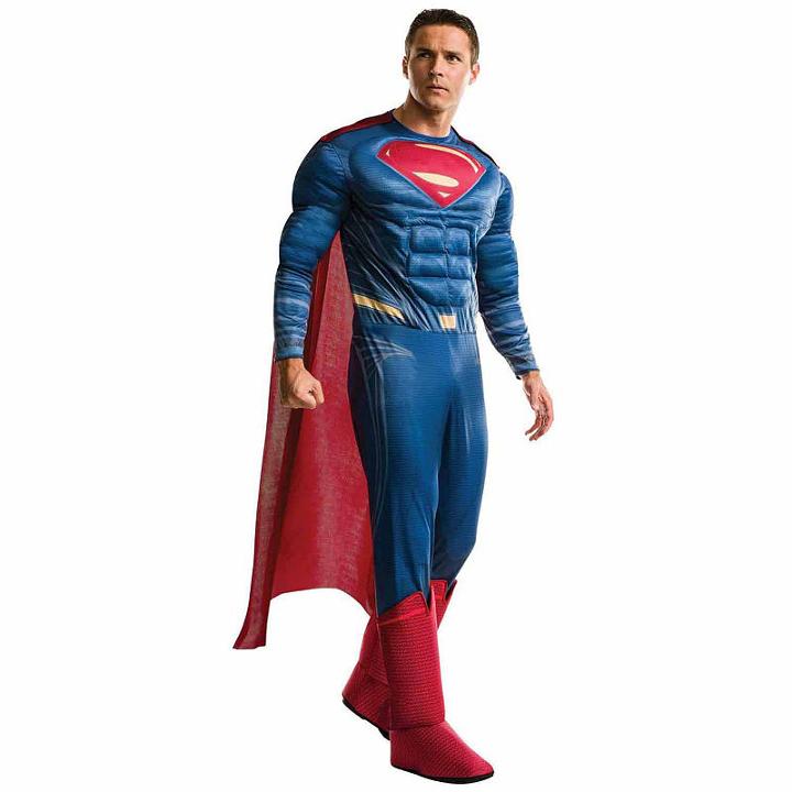 Batman V Superman: Dawn Of Justice - Deluxe Adultsuperman Costume - One-size