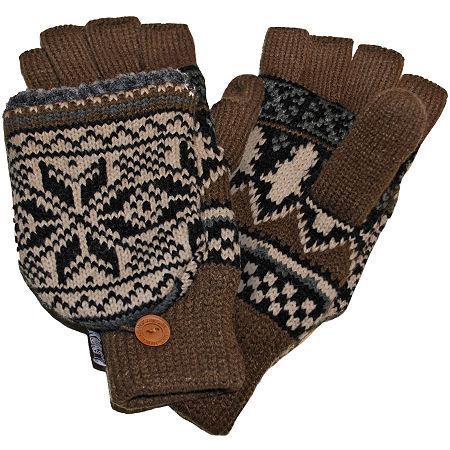 Muk Luks Nordic Fingerless Flip Top Gloves