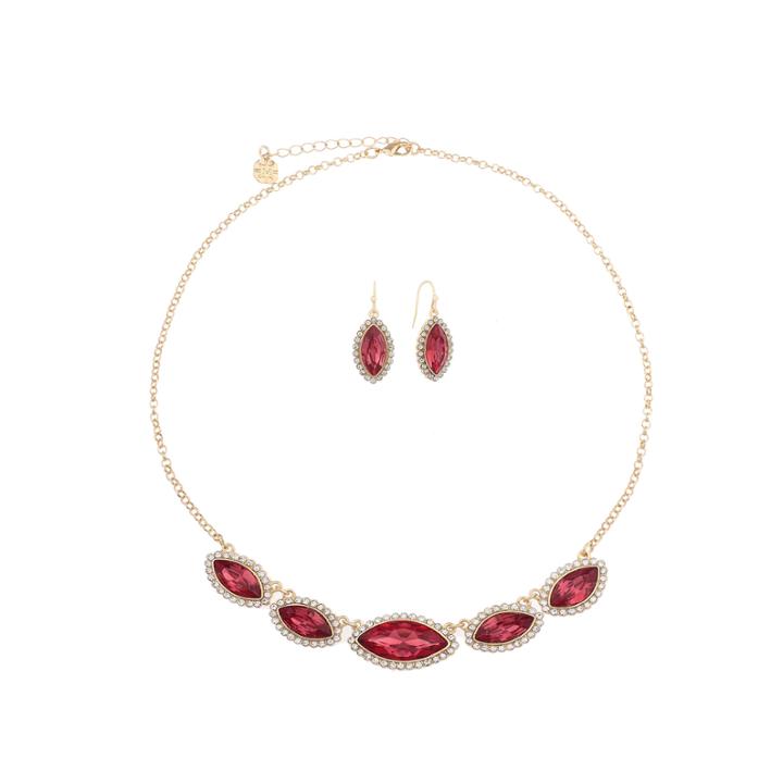 Monet Jewelry Womens 2-pc. Pink Jewelry Set