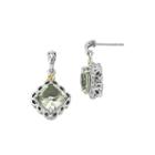 Shey Couture Genuine Quartz Sterling Silver Drop Earrings