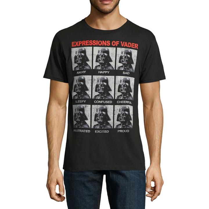 Star Wars Darth Vader Expressions Graphic Tee
