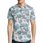 Dc Shoes Floral Short-sleeve Woven Shirt