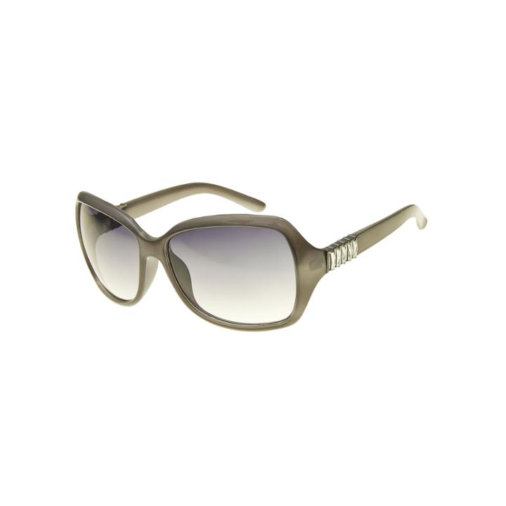 Bisou Bisou Baguette-accent Rectangular Sunglasses