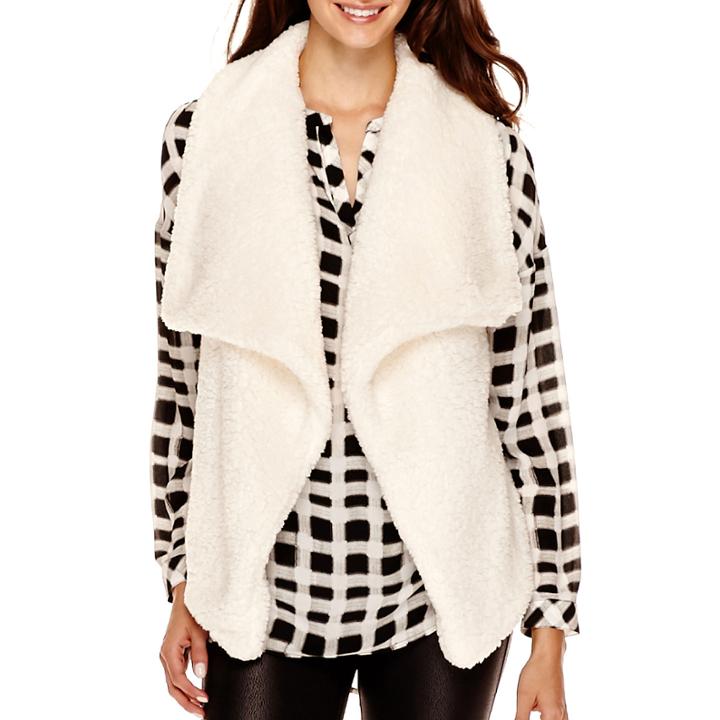 A.n.a Sherpa Sweater Vest