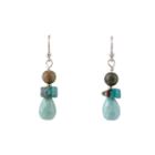 Artsmith By Barse Greater Than 6 Ct. T.w. Blue Bronze Drop Earrings