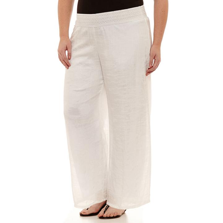 Alyx Woven Pull-on Pants - Plus