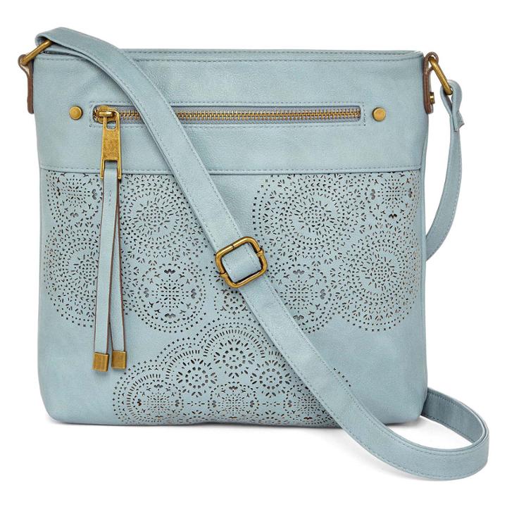 T-shirt & Jeans Easy Street Perforated Crossbody Bag