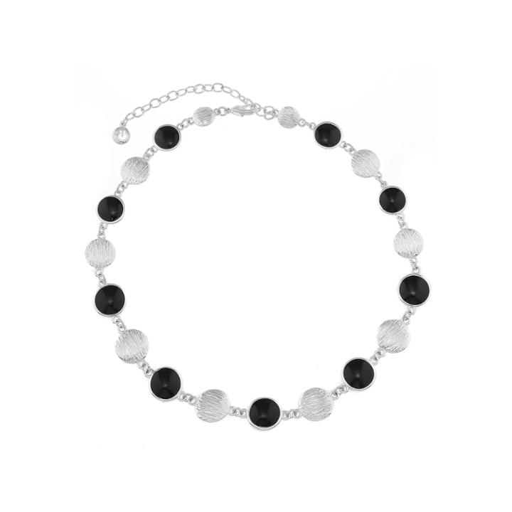 Gloria Vanderbilt Womens Black Collar Necklace