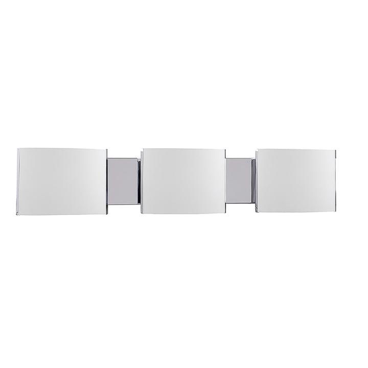 Aurora 3-light Silver Bath Vanity