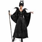 Maleficent Deluxe Black Gown Adult Costume