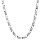 Steeltime Solid Link 24 Inch Chain Necklace