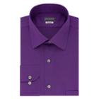 Van Heusen No Iron Stretch Lux Sateen Long Sleeve Sateen Dress Shirt