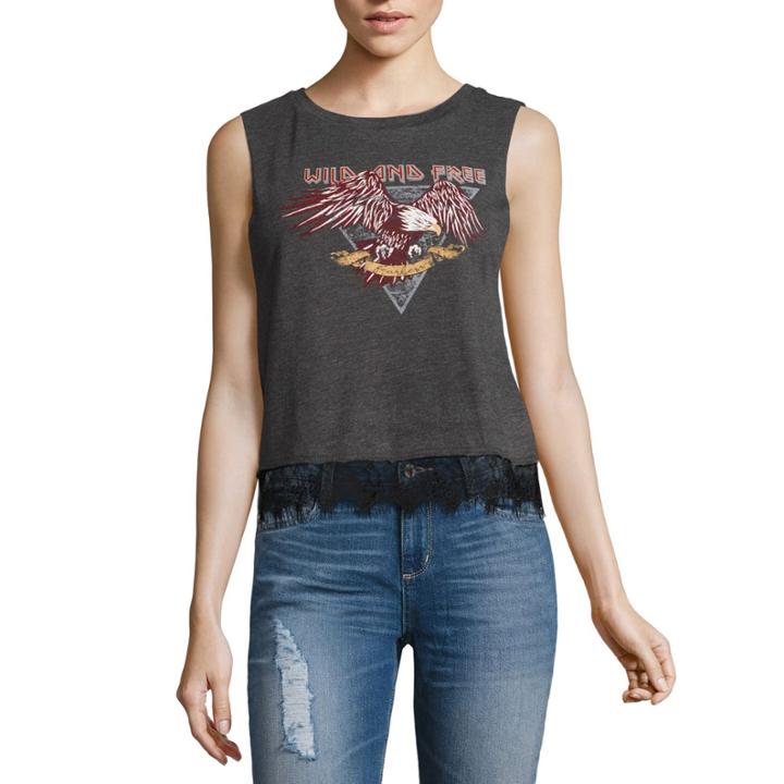 Arizona Wild And Free Tank Top-juniors