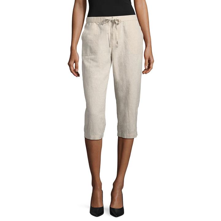 Liz Claiborne Cropped Pants-petite