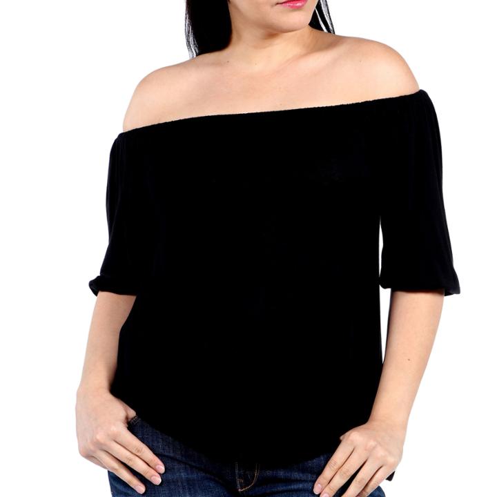 24/7 Comfort Apparel Sweetheart Tunic Top Plus