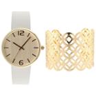 Mixit Womens Multicolor 2-pc. Watch Boxed Set-jcp3024cst