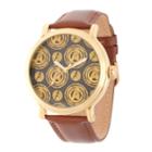 Avengers Avengers Mens Brown Strap Watch-wma000251