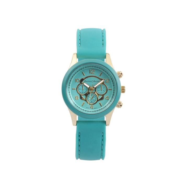 Journee Collection Womens Silicone Strap Watch