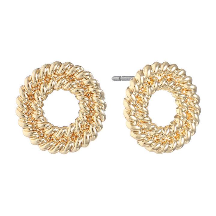 Liz Claiborne 10mm Round Stud Earrings