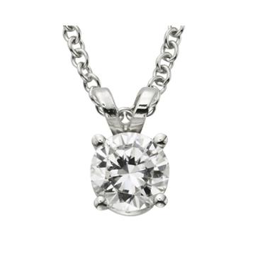 Ct. Certified Diamond Solitaire Pendant