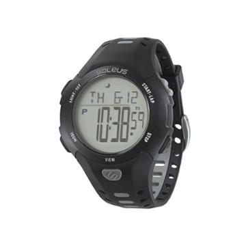 Soleus Contender Mens Black Digital Running Watch