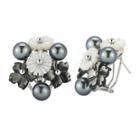 Cultured Freshwater Pearl & Mother-of-pearl Earrings