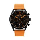 So & Co Mens Orange Strap Watch-jp15452