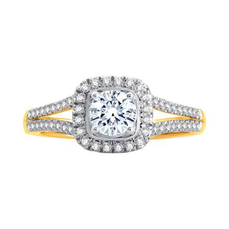 Opulent Diamond 3/4 Ct. T.w. Certified Diamond 14k Yellow Gold Ring