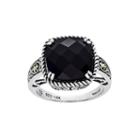 Shey Couture Genuine Onyx Sterling Silver Ring