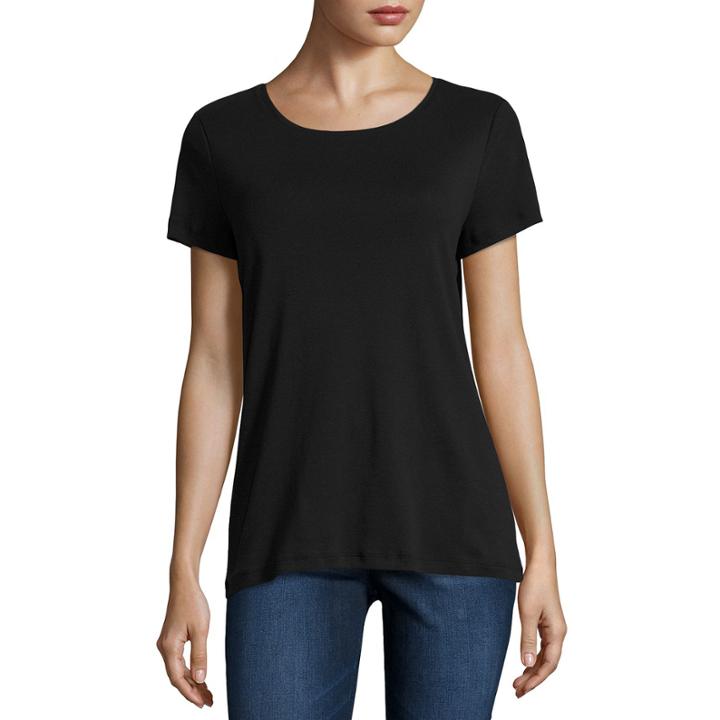 St. John's Bay Short Sleeve Crew Neck T-shirt