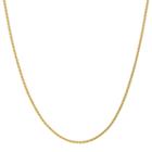 14k Gold Solid Wheat 30 Inch Chain Necklace