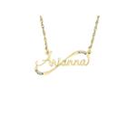 Womens Personalized Diamond Accent Pendant Necklace