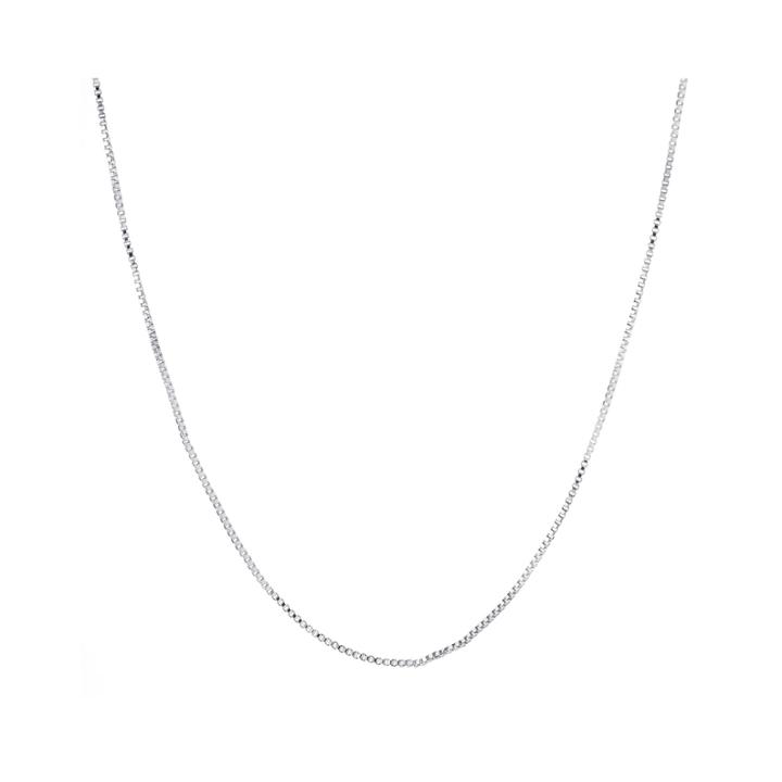 Silver-plated 18-24 Box Chain