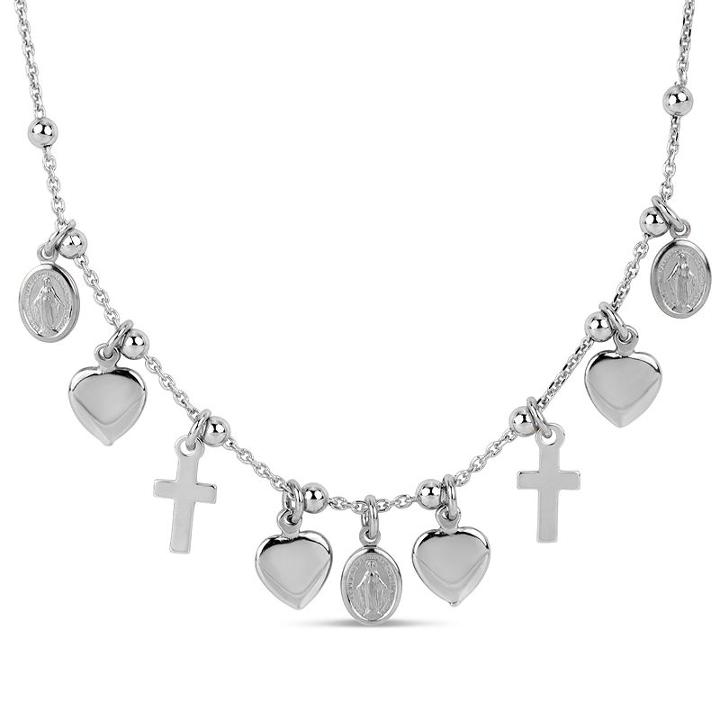 Made In Italy Sterling Silver Solid Cable 20 Inch Chain Necklace