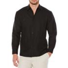 Cubavera Long Sleeve Ramie Rayon Guayabera