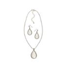 Mixit Womens 2-pc. Smoky Jewelry Set