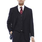 Steve Harvey Navy Striped Suit Jacket