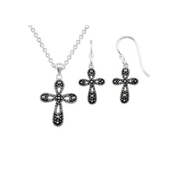 Sparkle Allure Le Vieux Marcasite Jewelry Set