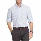 Izod Premium Essentials Tattersall Long Sleeve Button Down Shirt